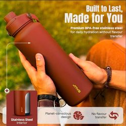 New SALV 40oz Insulated Water Bottle