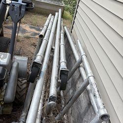 Aluminum scaffolding