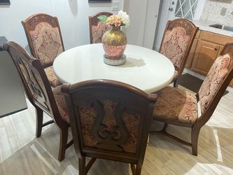 Granite table and chairs