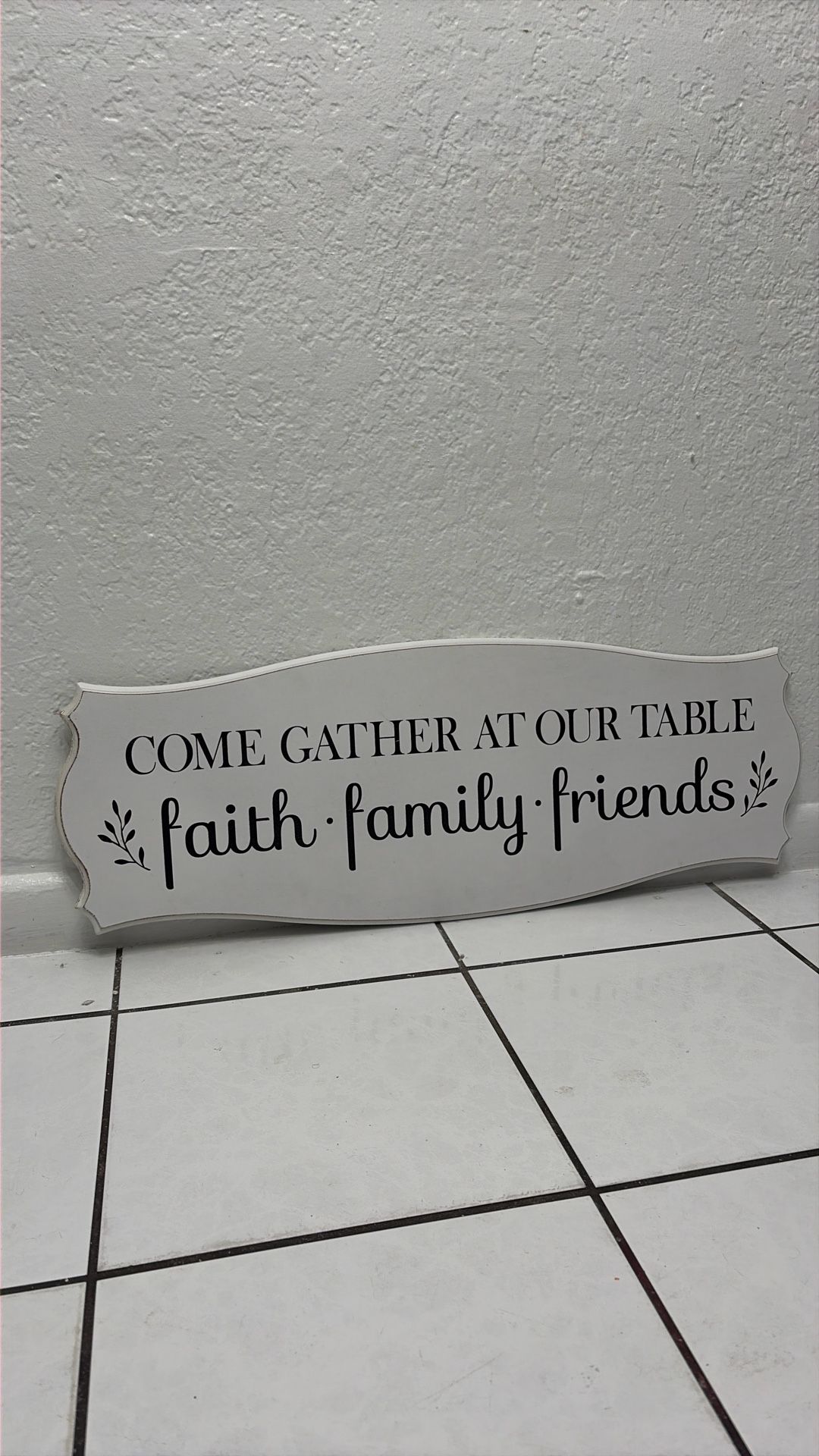 Sign For Home Decor From Hobby Lobby