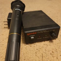 Gemini Wireless Receiver VH-180 Microphone $30