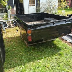 Toyota Original Truck Bed with Cap And Tailgate , Lights As well 