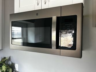 GE 1.6 Cu Ft Over-the-Range Microwave - Slate