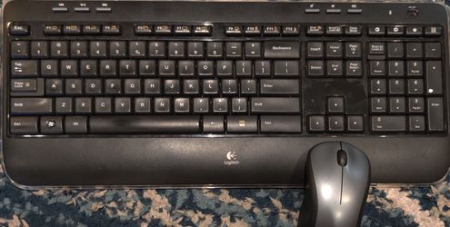 Logitech Wireless Keyboard And Mouse