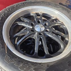 20" Rims Boss Motorsports Wheels 6 Lug Ford F150 Bronco Black