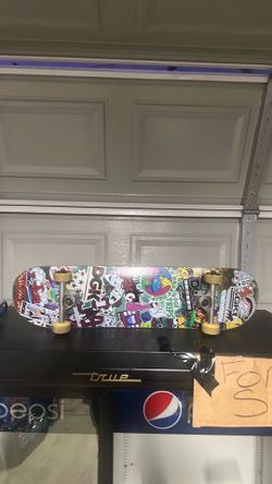 DGK "Stix" Complete Skateboard - Sticker Bomb Graphic