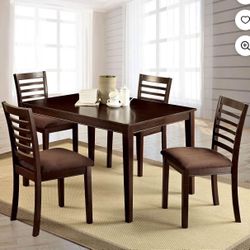 New dining table set