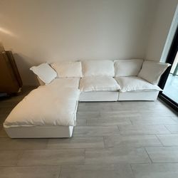 White Cloud Sectional (NEW IN BOXES)