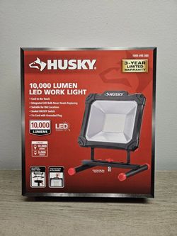 Brand New Husky 10,000 Lumen LED Work Light
