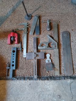 Vtg Lot Of Assorted Machinist Mesuring Tools