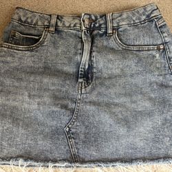 Wild Fable High-Rise Denim Mini Skirt – Size 14