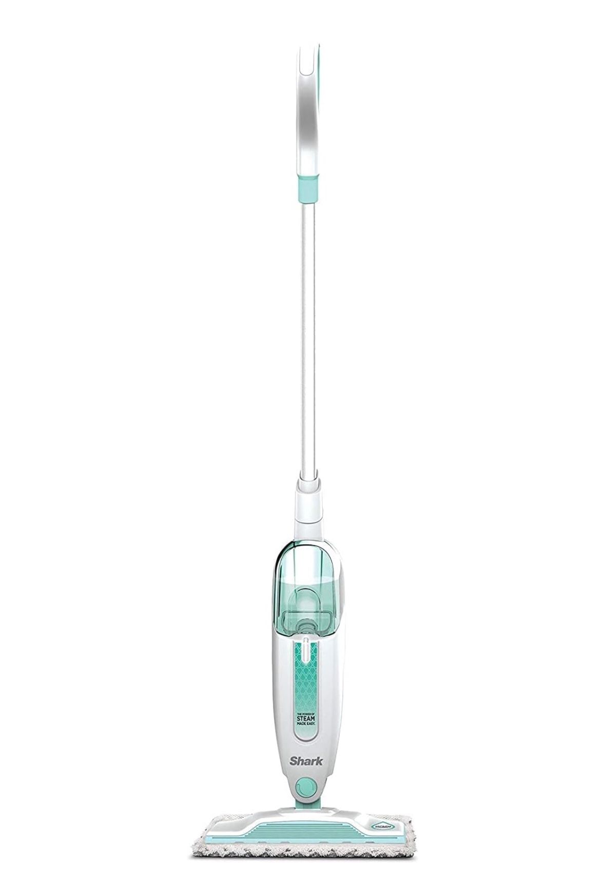 Shark S1000 Steam Mop with 2 Dirt Grip Pads, Lightweight, Safe for all Sealed Hard Floors like Tile, Hardwood, Stone, Laminate, Vinyl & More, Machine