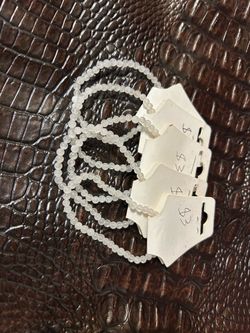 Quartz gemstone bracelet $3 each