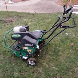 Aeration Power Rake Sprinkler Blow out 