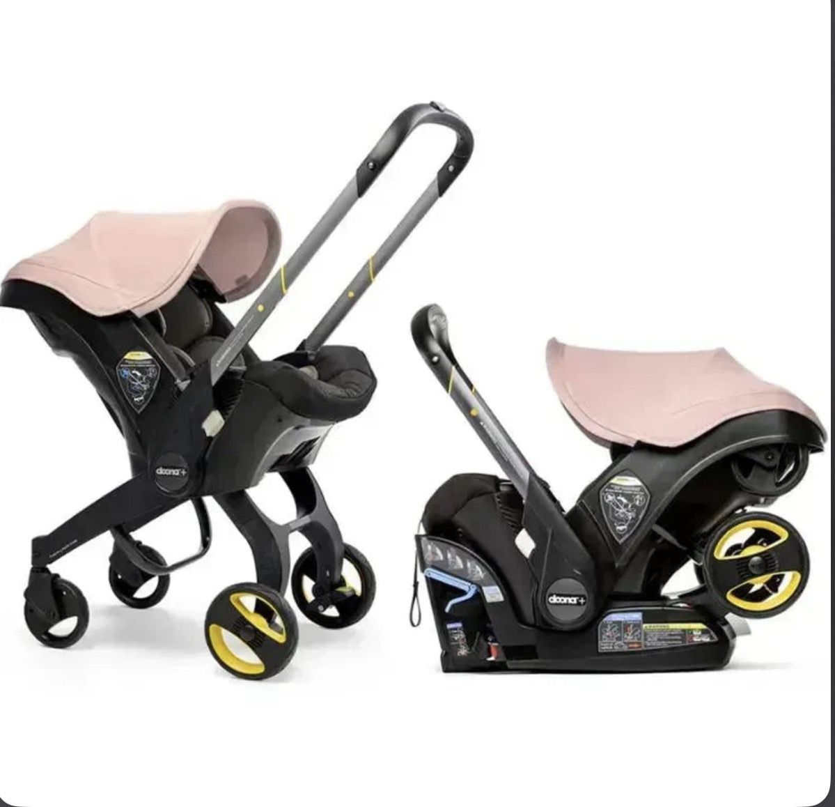 Doona Infant Car Seat With Base In Light Pink