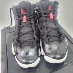 Jordan 6 Rings Black Cement