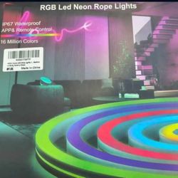 RGB LED NEON ROPE LIGHTS