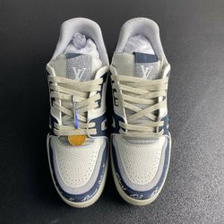 Read Listing BEFORE Responding - LOUIS VUITTON TRAINER SNEAKERS BRAND NEW VIRGIL ABLOH OFF WHITE