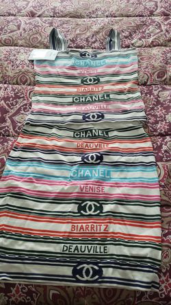 Chanel skirt and shirt multicolored for Sale in Snellville, GA - OfferUp
