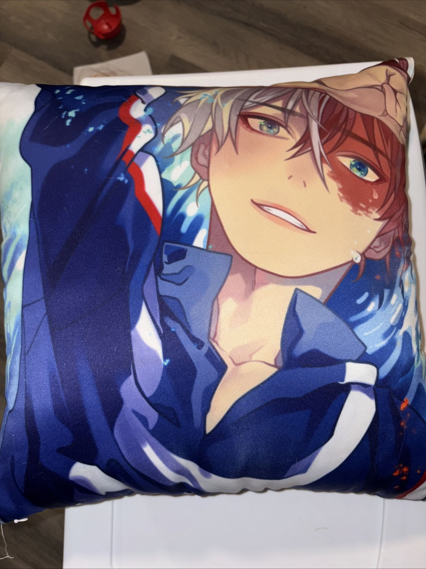 Bakugo Throw Pillow