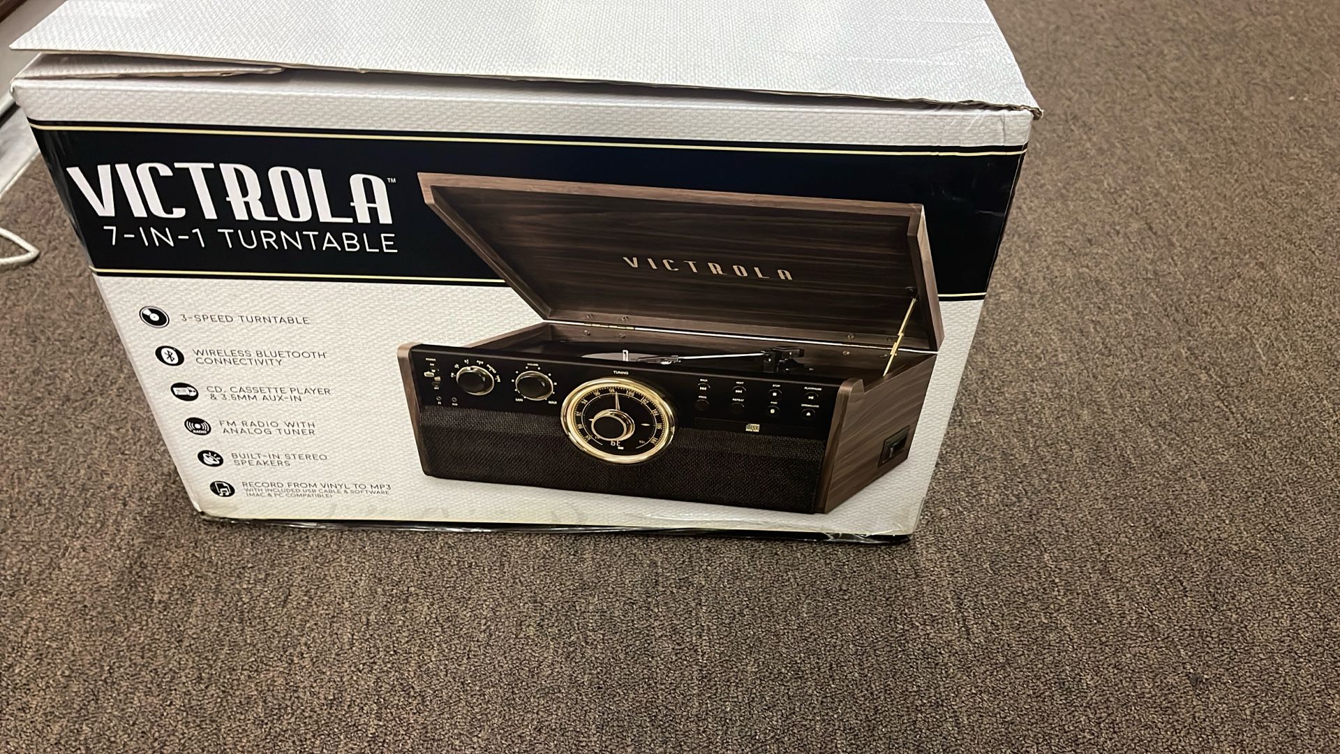 VICTROLA 7 In 1 Turntable