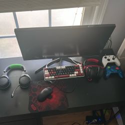 whole xbox series s gaming setup 
