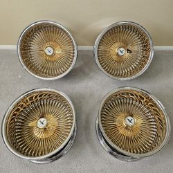 17x9 Stamped 100 Spoke Dayton Wire Wheels