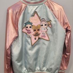 L.O.L. Surprise Glitterati Reversable Kids Jacket Size 8 To 10