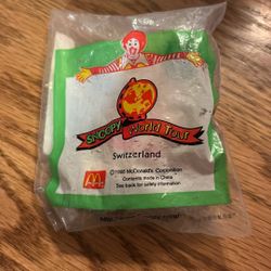 Snoopy World Tour. Switzerland Toy