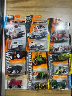 Matchbox work force cars