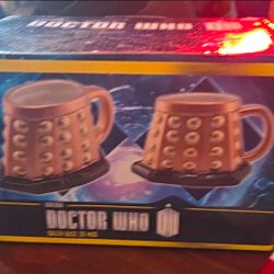 Doctor Who Dalek 3D Mugs Set of 2