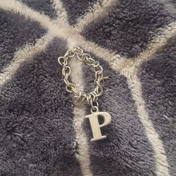 LETTER P CHARM 