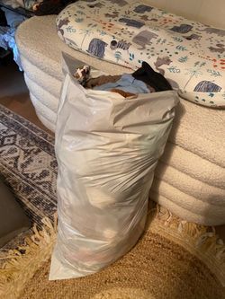 3 FOOT BAG OF UNISEX BABY CLOTHES + LOUNGE PILLOW NEW