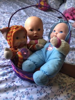 3 Baby Dolls For $15