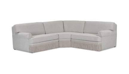 3-Piece Warm Grey Performance Boucle L-Sectional (T) $1699 DELIVER AVAILABLE 