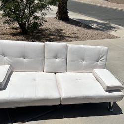 White Futon 