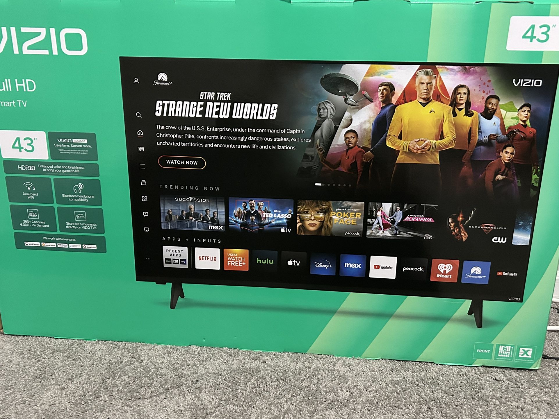 Vizio 43’ Smart TV