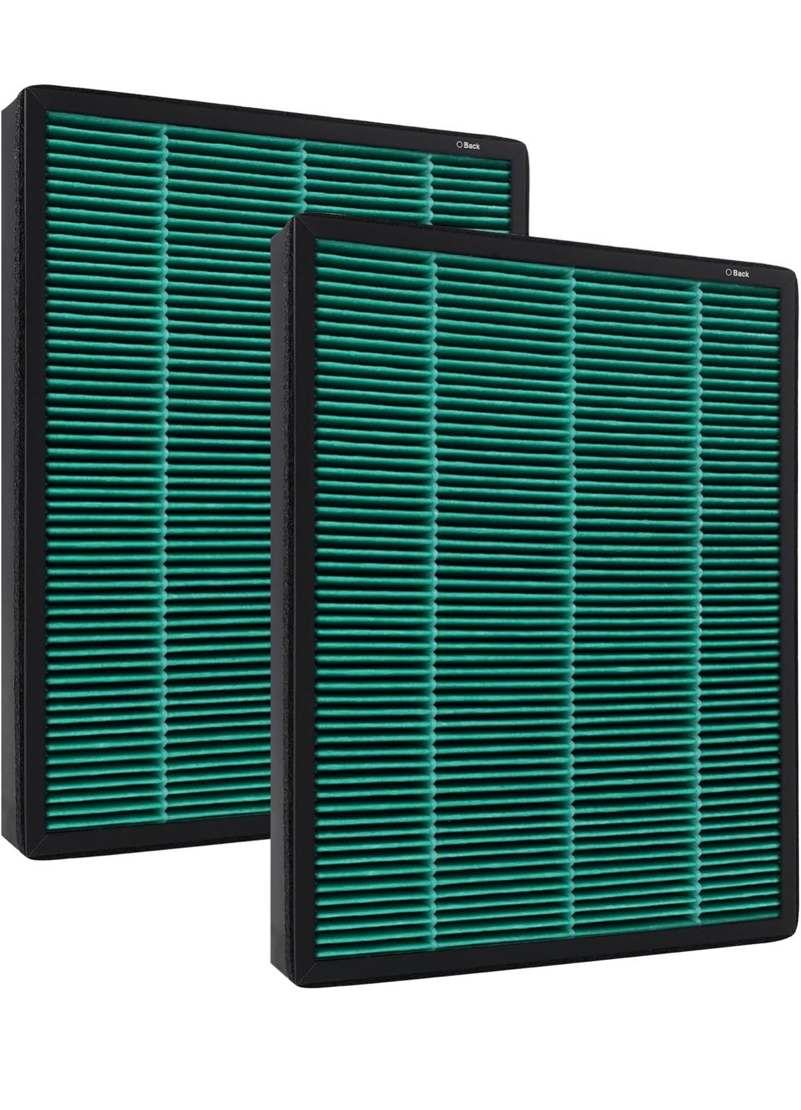 2 Pack True HEPA Carbon Filter Set for Coway AIRMEGA 300 Air Purifier #3111635