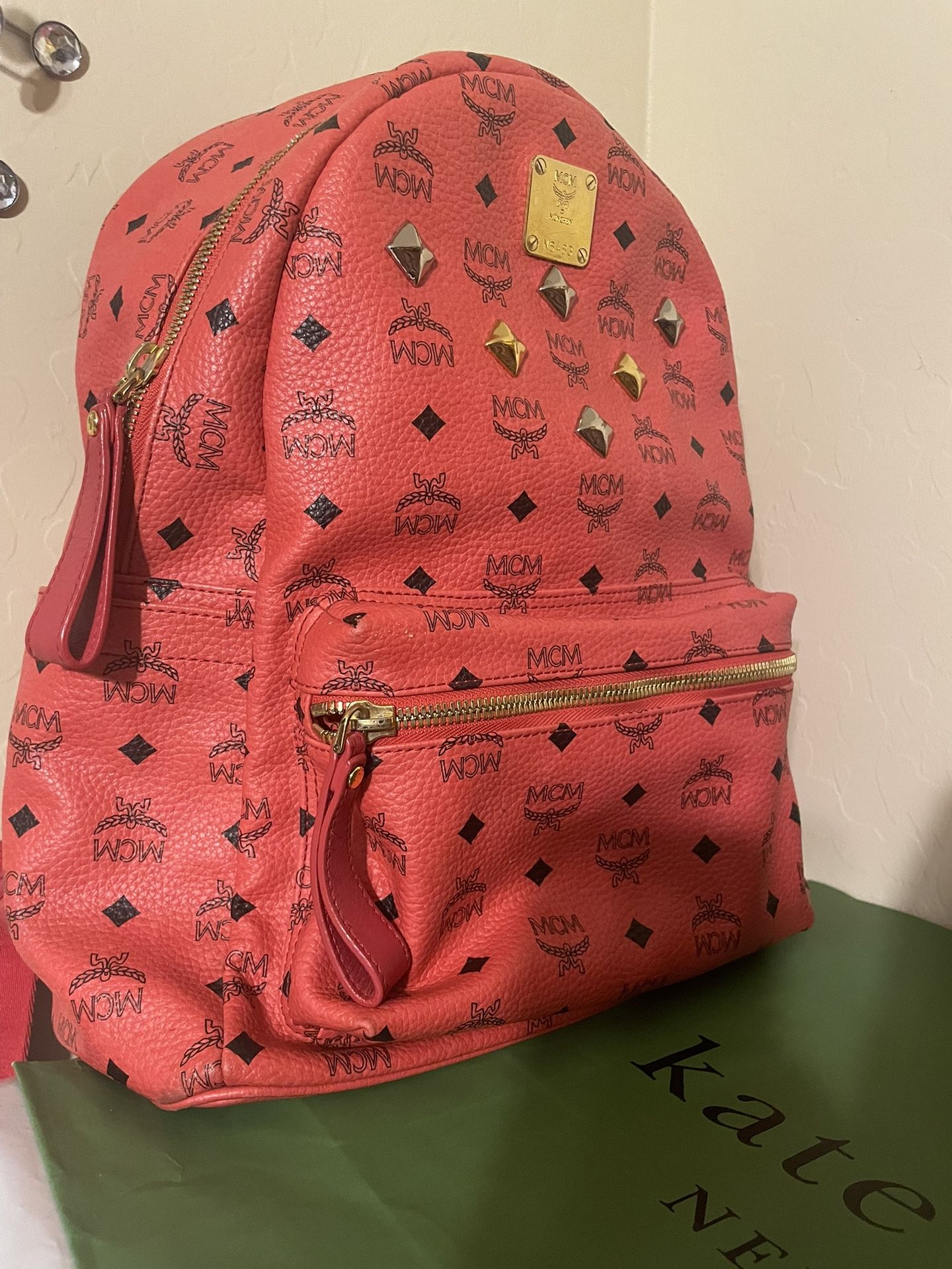 Large MCM Backpack Paid Over 100”.00