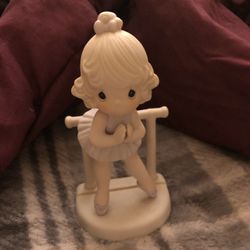 VTG 1985 Precious Moments "Lord, Keep Me On My Toes" Ballerina Figurine #100129