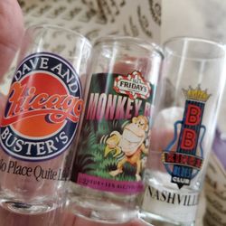 Shot Glasses. $1.00 Each