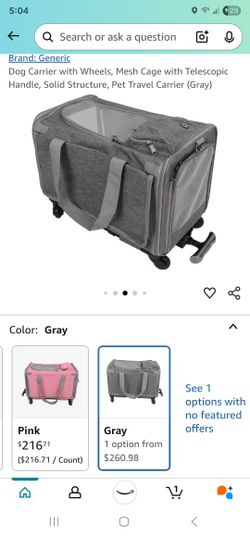 Rolling Pet Carrier