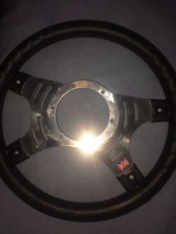 Mountney Leather Steering Wheel