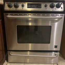 Electric Stainless Steel Stove And Oven