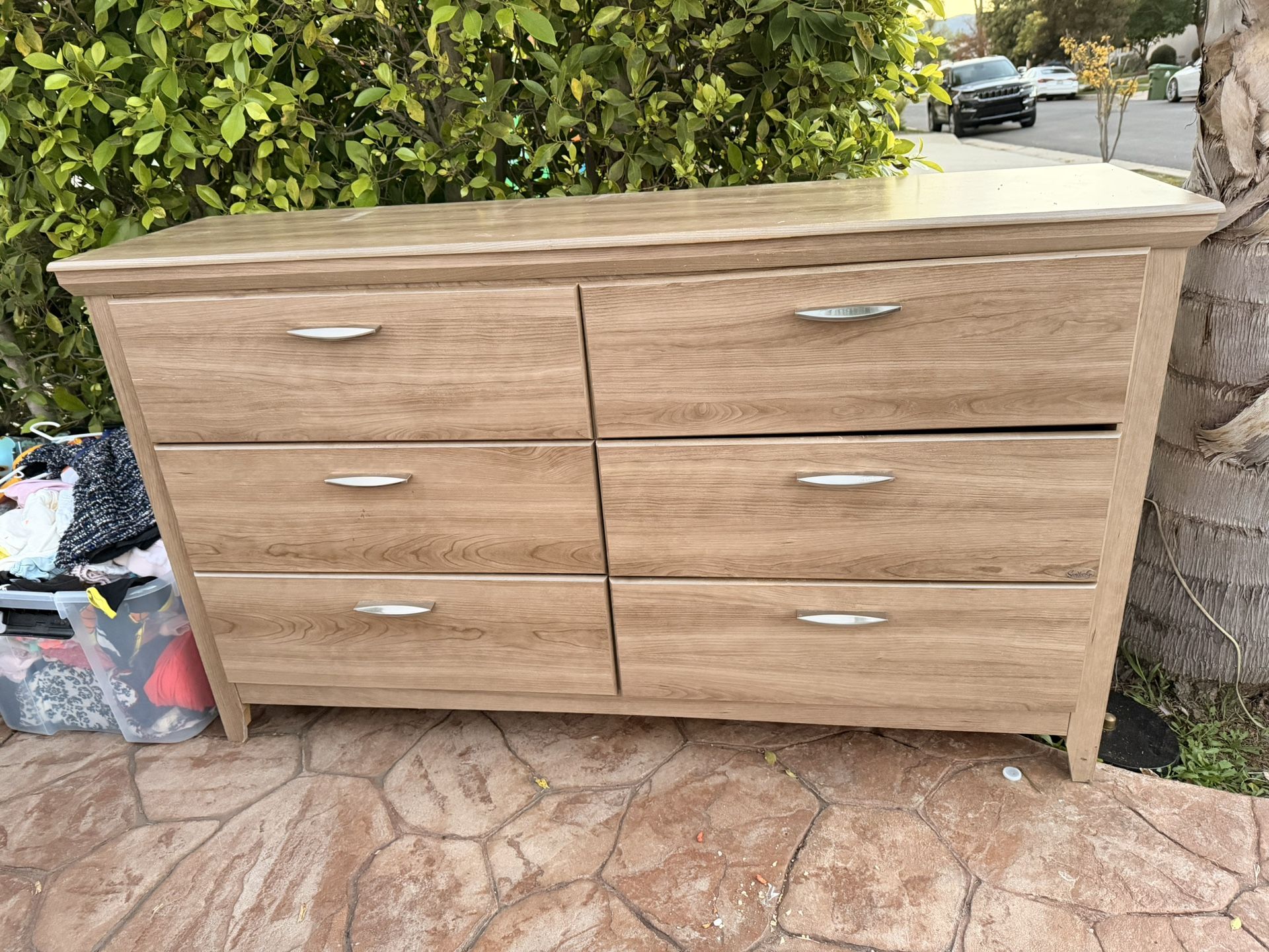 Beige Dresser
