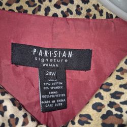 Parisian Signature Vintage Leopard Jacket 
