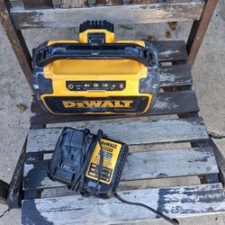 bluetooth speaker with charger and 5AH XR battery