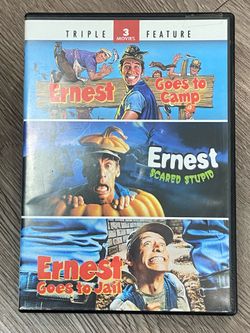 Ernest Goes To Camp / Ernest Scared Stupid / Ernest Goes To Jail Triple feature DVD