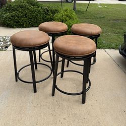 Beautiful Barstools Set Of 4 Stylish And Lovely 