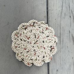Set Of 4 Crochet Coasters